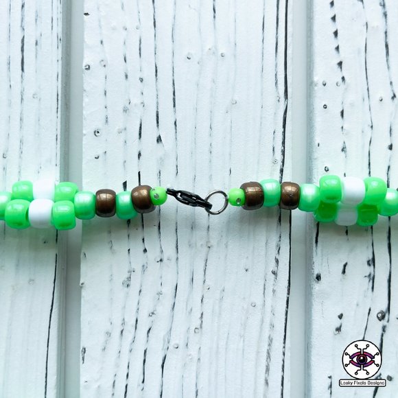 Grogu Subtronics Perler Necklace - Picture 4 of 6